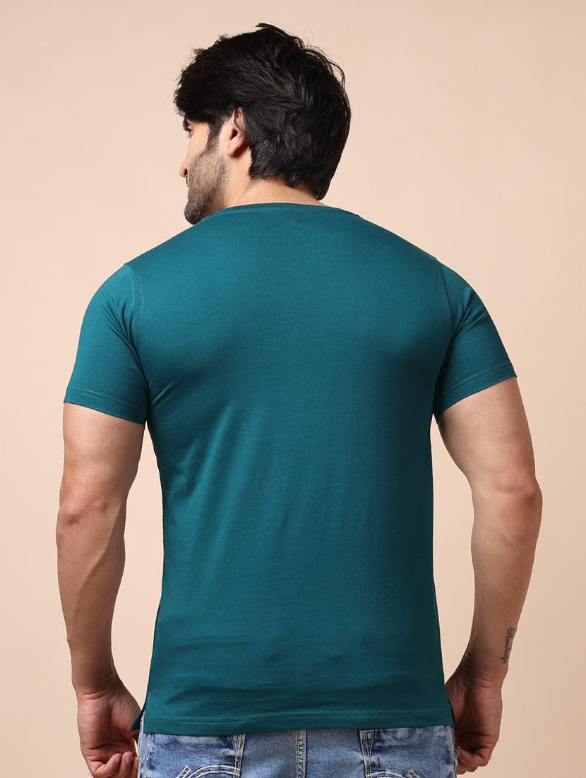 men short sleeves plain t-shirt - 21724818 - Standard Image - 3