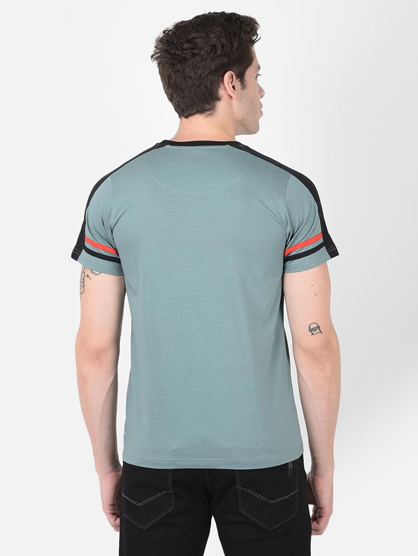 men solid short sleeves t-shirt - 21724847 - Standard Image - 3