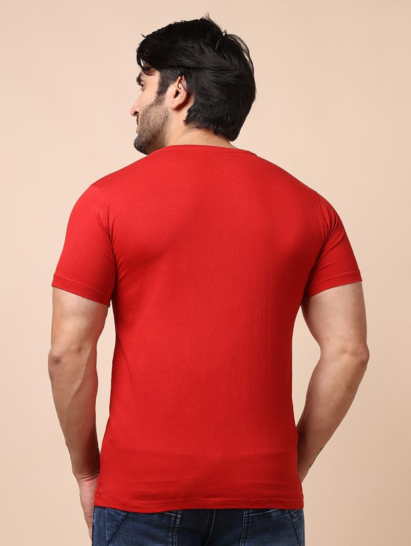 men solid short sleeves t-shirt - 21724863 - Standard Image - 3