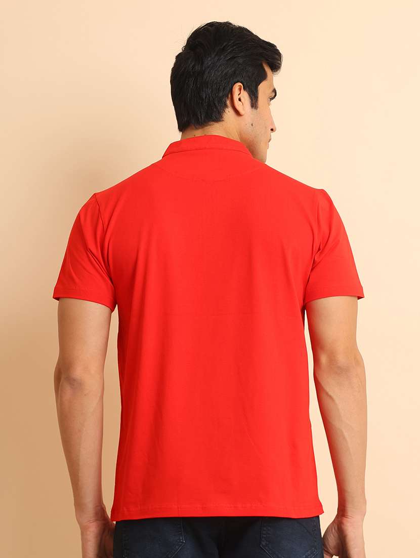 men short sleeves plain t-shirt - 21724902 - Standard Image - 3