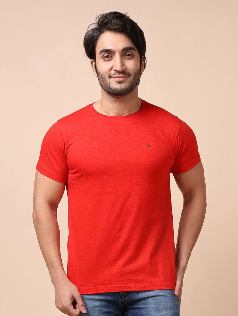 men short sleeves plain t-shirt - 21724942 - Zoom Image - 0