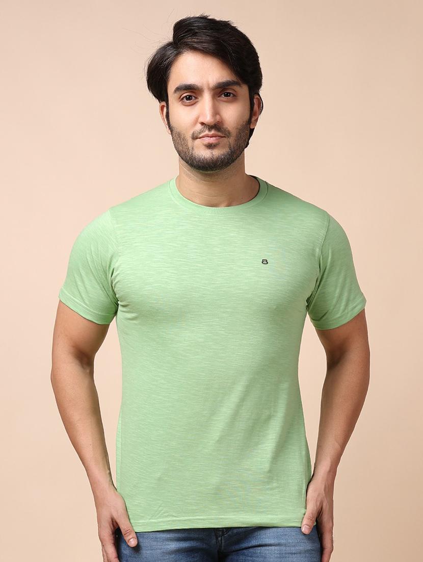men short sleeves plain t-shirt - 21724946 - Zoom Image - 0