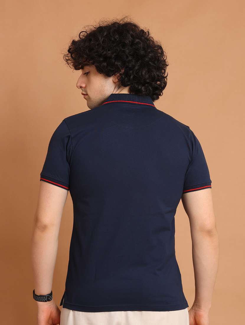 men short sleeves plain polo t-shirt - 21724951 -  Standard Image - 3