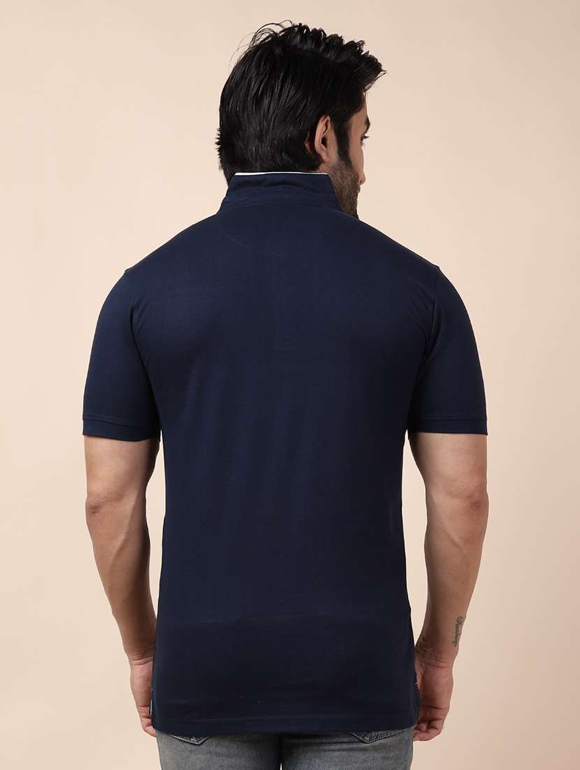 men short sleeves plain t-shirt - 21724961 - Standard Image - 3