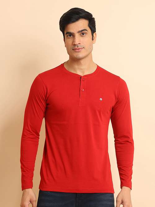 men long sleeves plain t-shirt - 21724967 -  Standard Image - 0