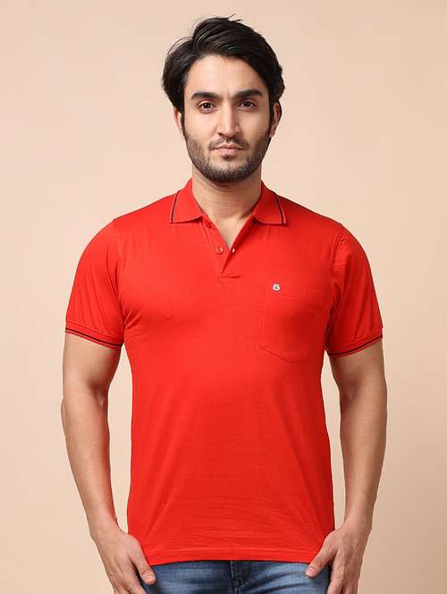 men short sleeves plain polo t-shirt - 21724969 - Standard Image - 0