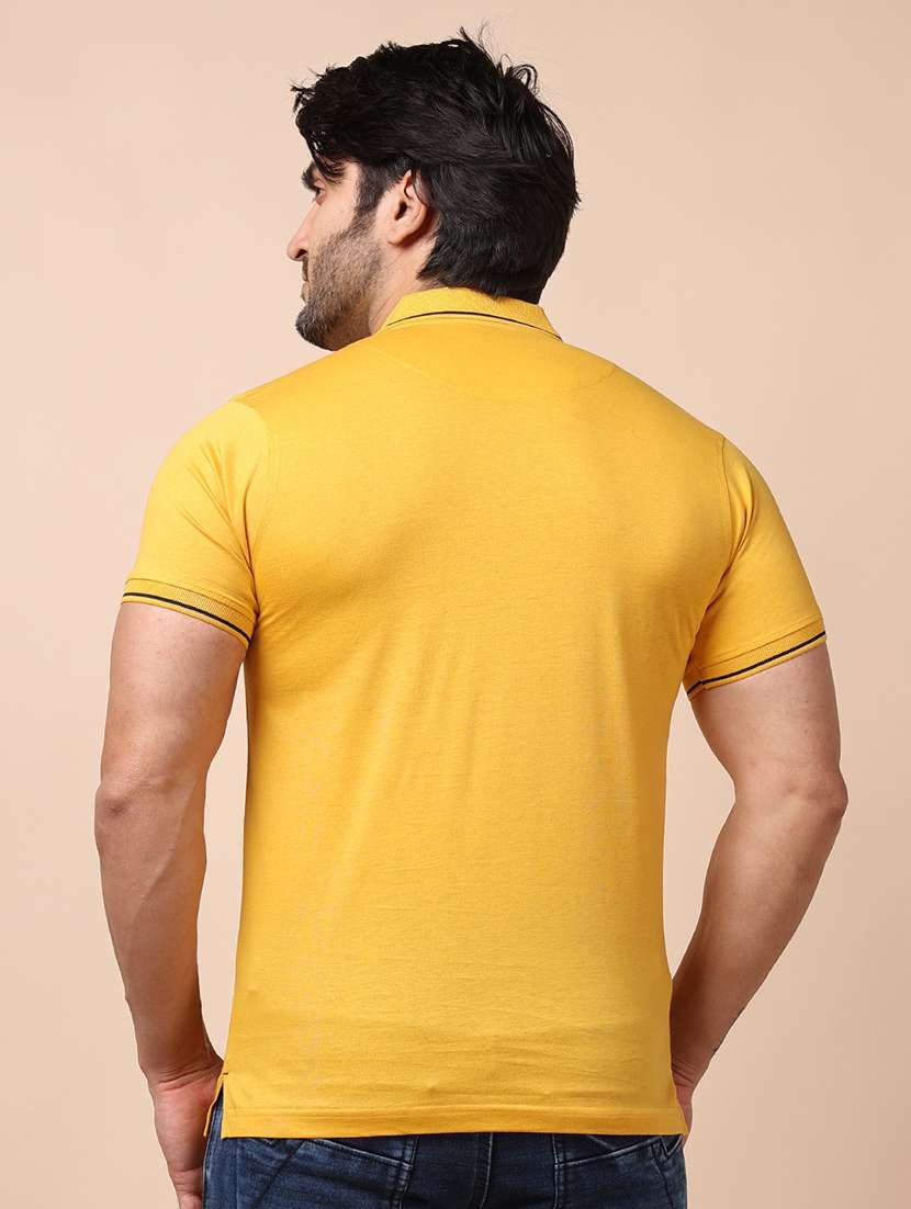 men short sleeves plain polo t-shirt - 21724970 -  Standard Image - 3