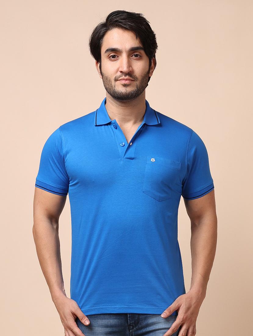 men short sleeves plain polo t-shirt