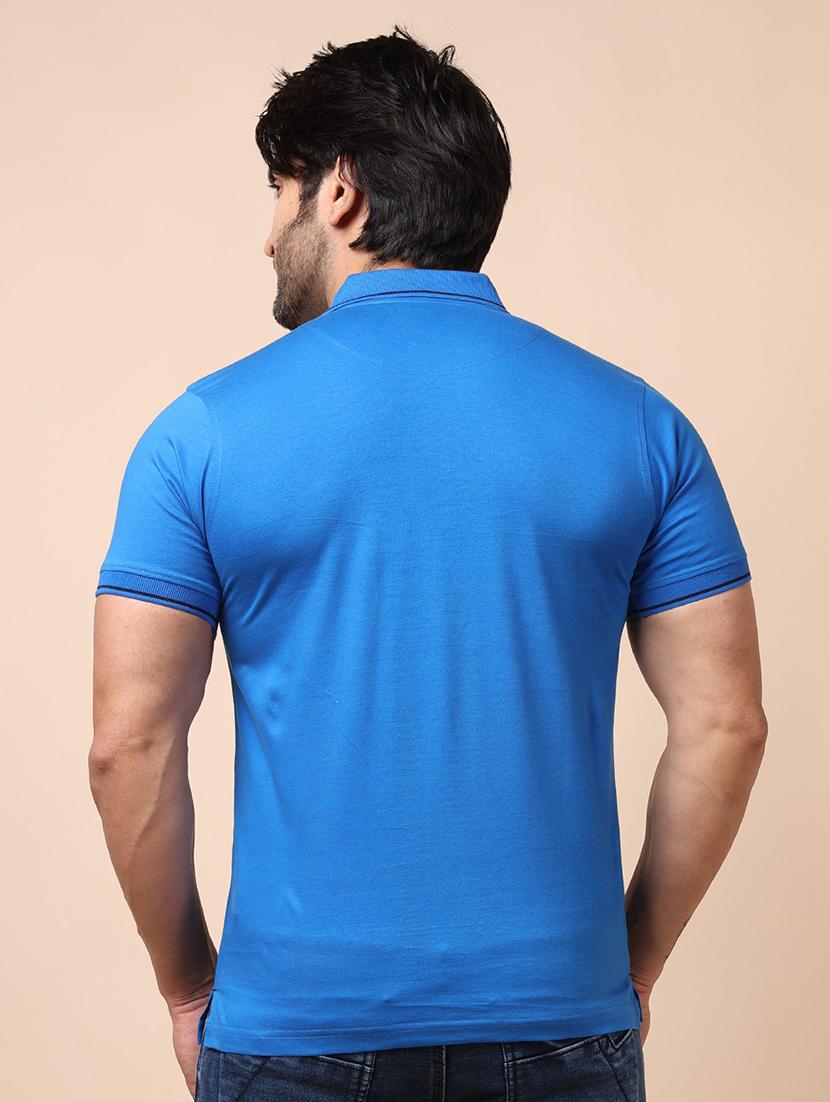 men short sleeves plain polo t-shirt - 21724971 - Standard Image - 3