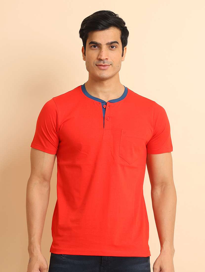 men short sleeves plain t-shirt - 21724976 - Zoom Image - 0