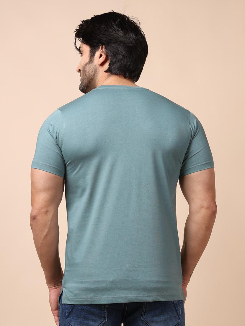 men short sleeves plain t-shirt - 21724986 - Standard Image - 3
