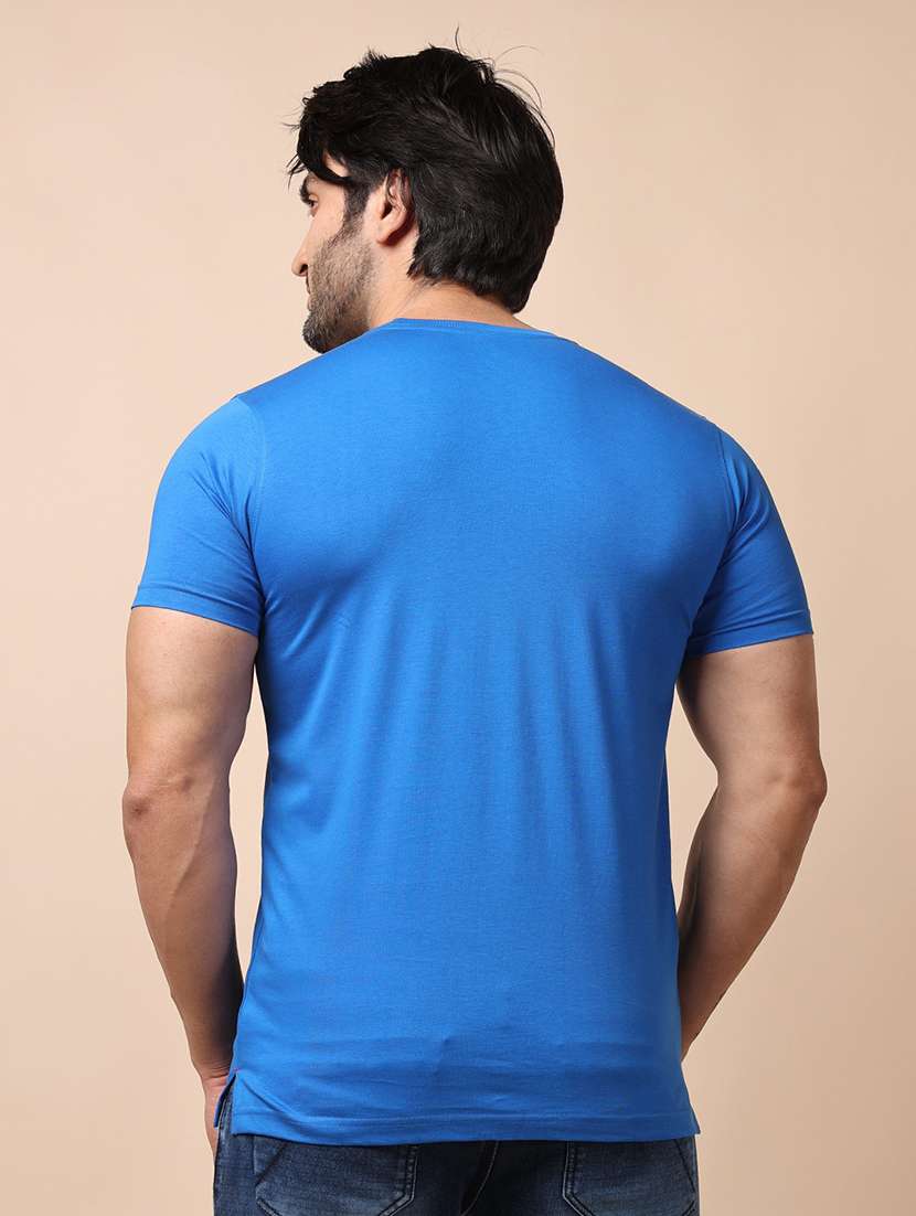 men short sleeves plain t-shirt - 21724990 -  Standard Image - 3