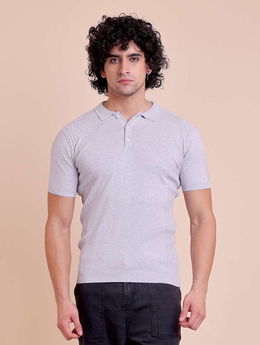 men short sleeves plain t-shirt - 21725053 -  Zoom Image - 0