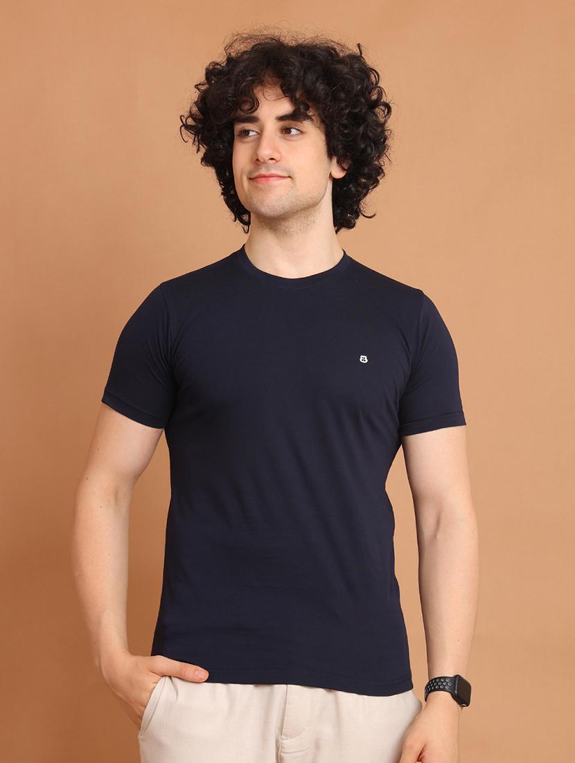 men short sleeves plain t-shirt - 21725085 -  Zoom Image - 0