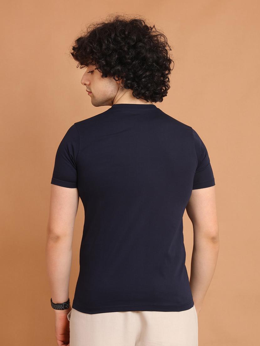 men short sleeves plain t-shirt - 21725085 - Standard Image - 3