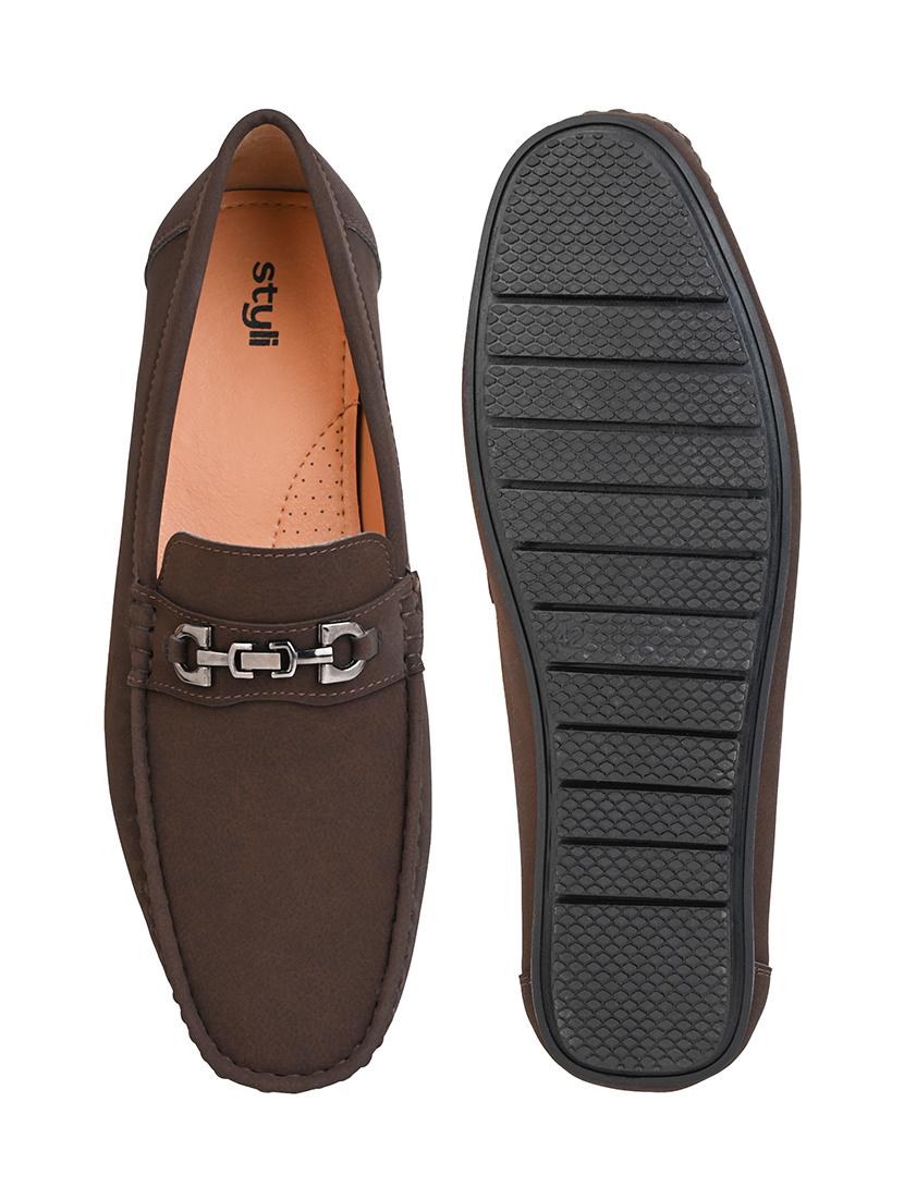 men slip on horsebit loafers - 21725249 - Standard Image - 5