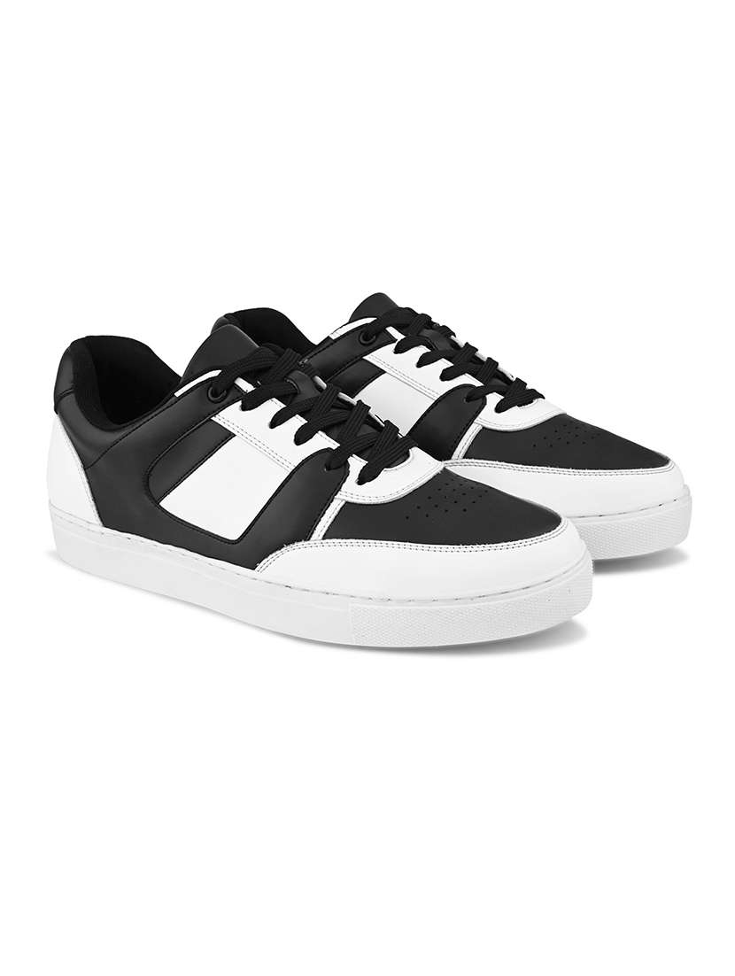 Men Color Block Lace Up Sneaker