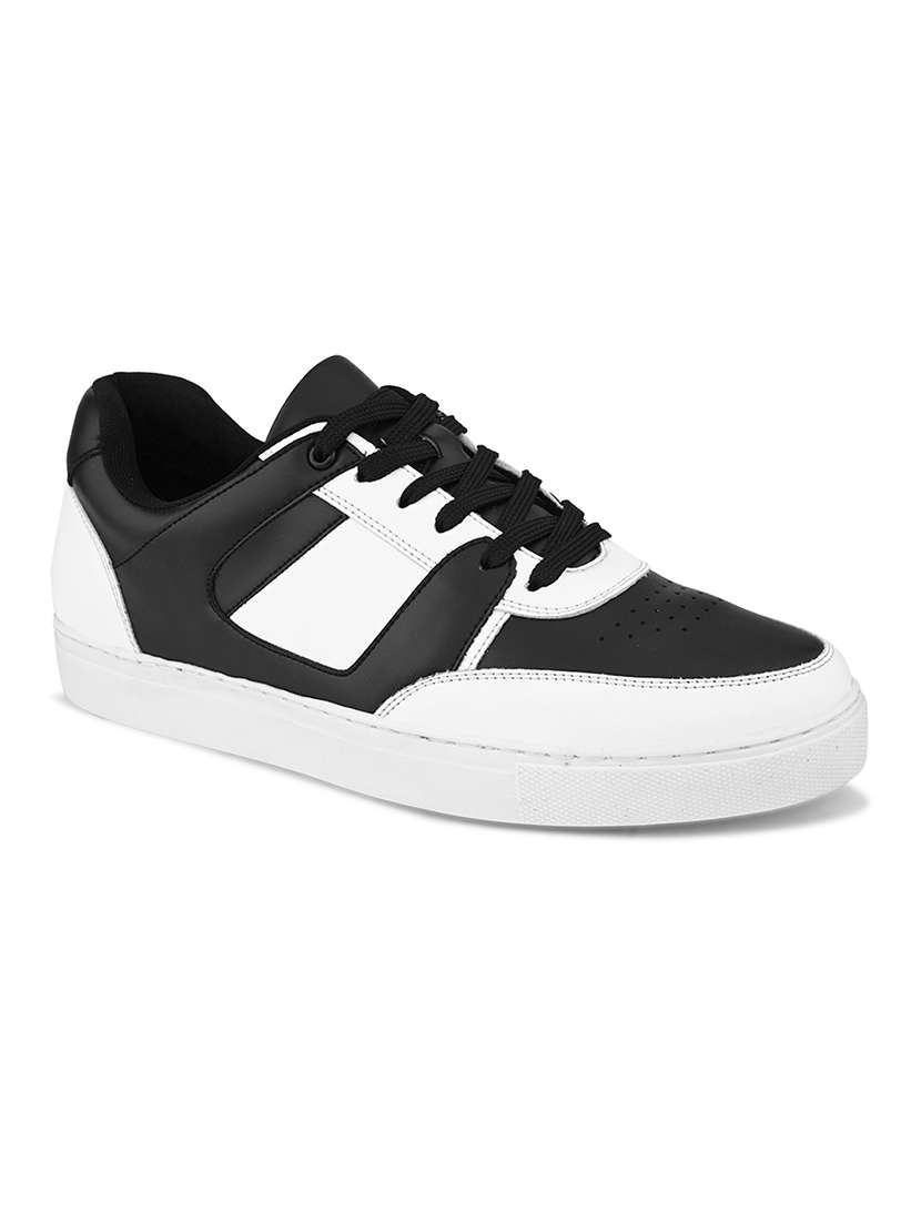 Men Color Block Lace Up Sneaker
