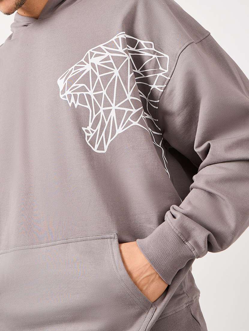 women placement print long sleeve sweatshirt - 21725287 - Standard Image - 3