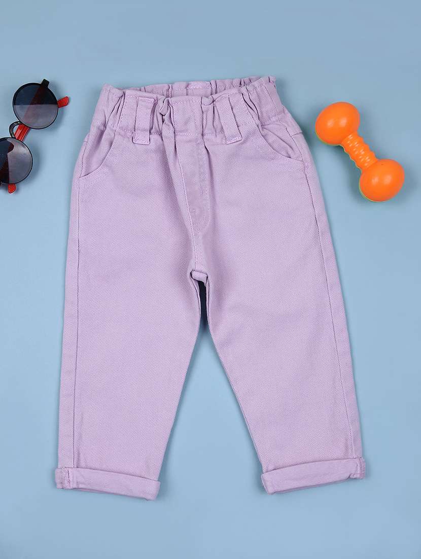 boys solid mid rise relaxed fit jean