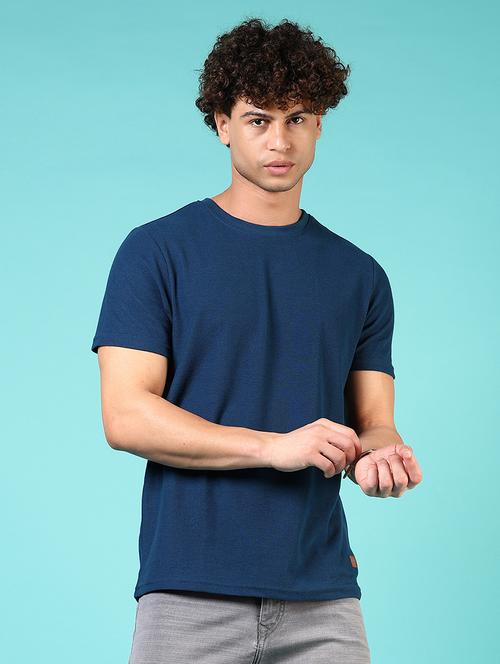 men solid short sleeve regular fit t-shirt - 21725741 - Standard Image - 0
