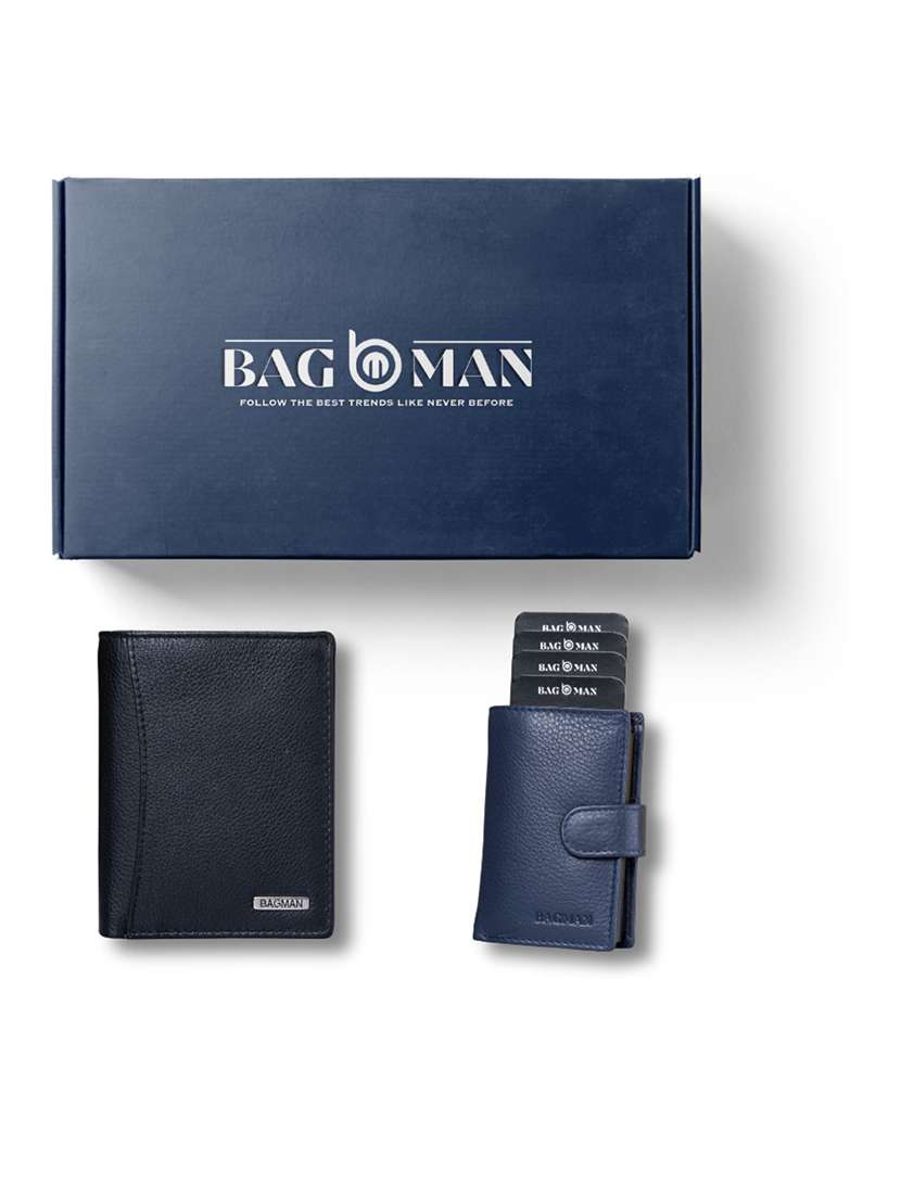 bagman stylish & functional wallet gift set for men