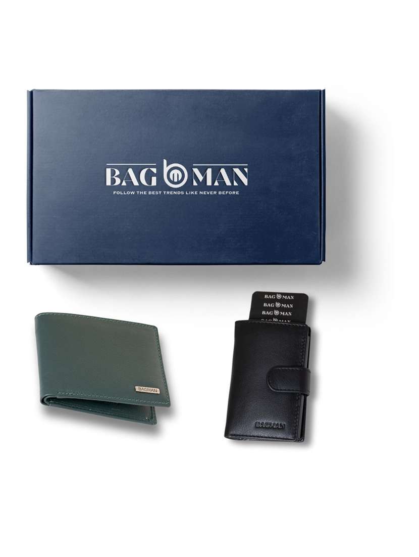bagman stylish & functional wallet gift set for men