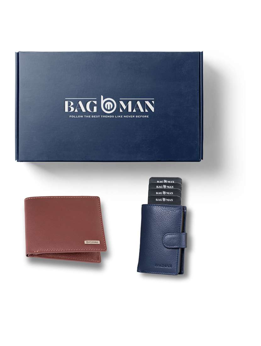 bagman stylish & functional wallet gift set for men