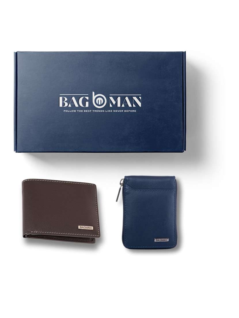 bagman stylish & functional wallet gift set for men