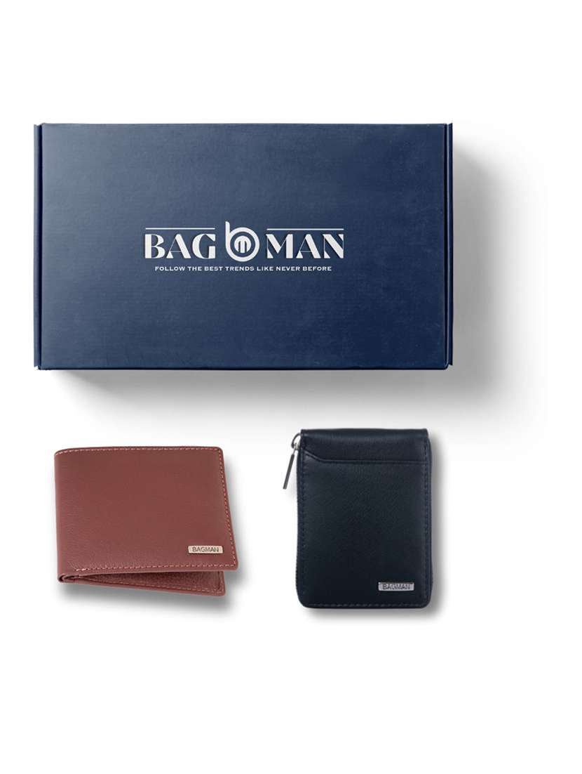 bagman stylish & functional wallet gift set for men