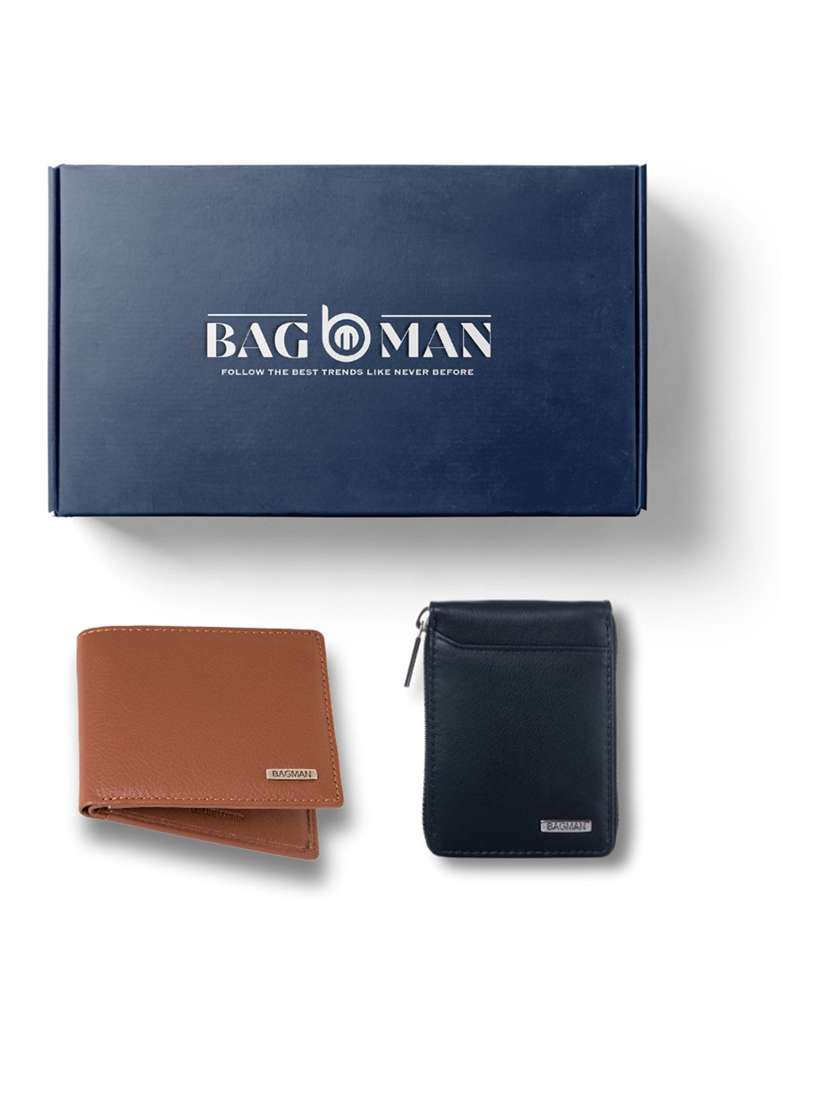 bagman stylish & functional wallet gift set for men