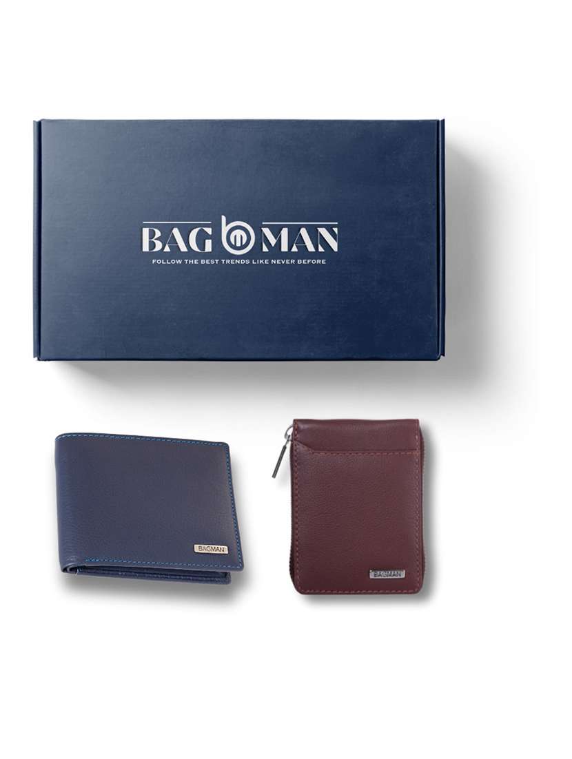bagman stylish & functional wallet gift set for men