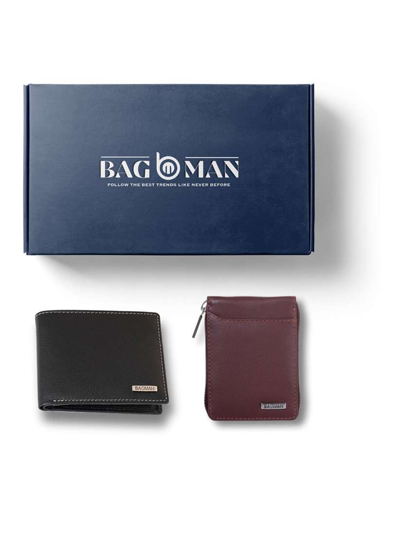 bagman stylish & functional wallet gift set for men