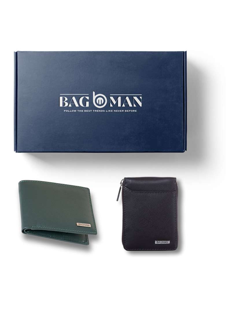 bagman stylish & functional wallet gift set for men