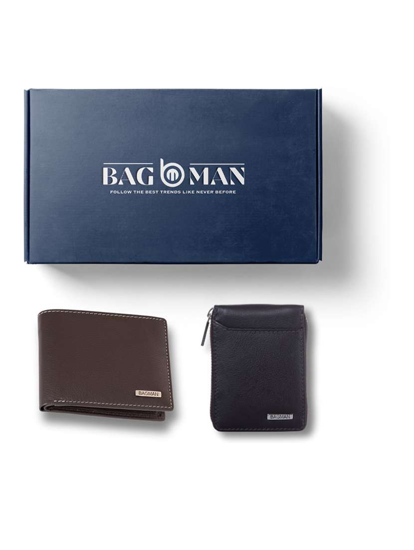 bagman stylish & functional wallet gift set for men