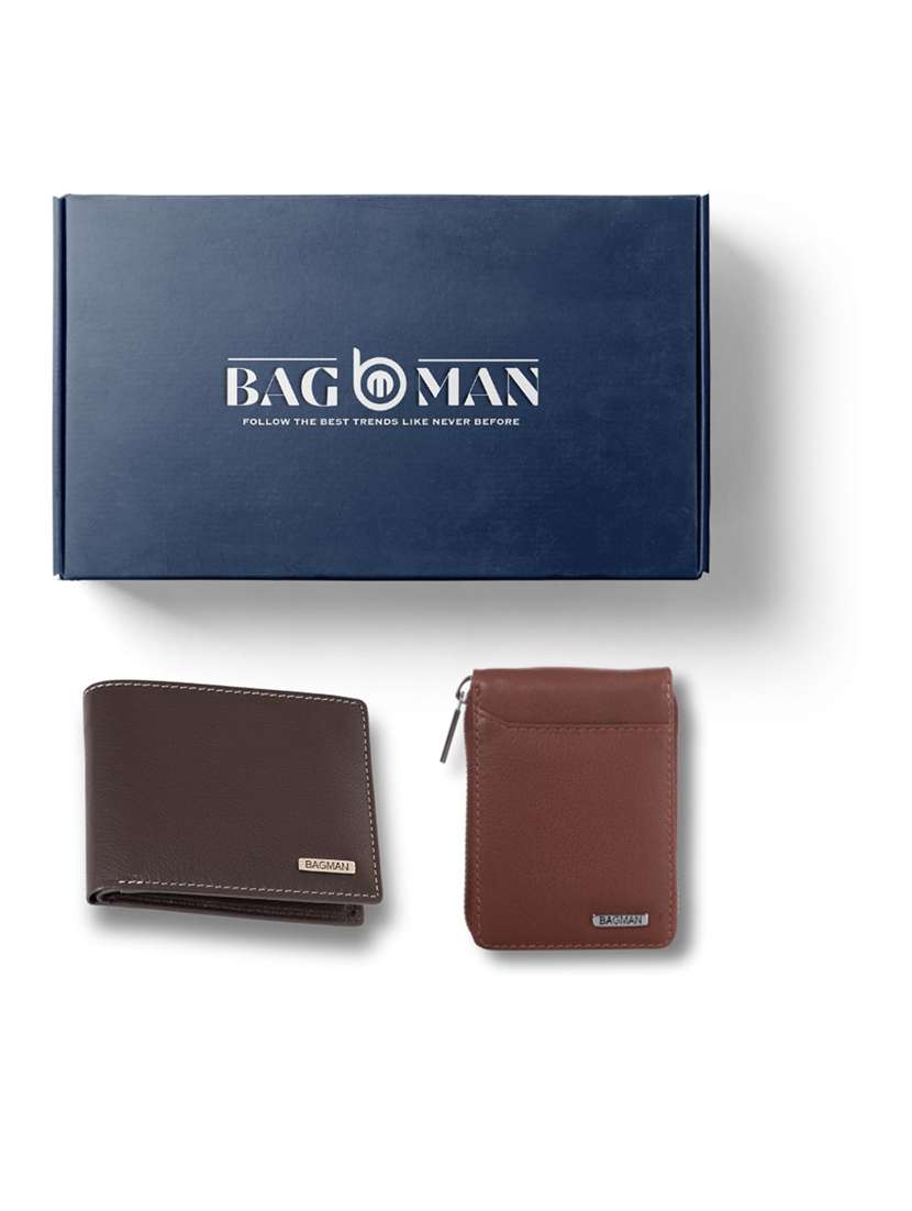 bagman stylish & functional wallet gift set for men