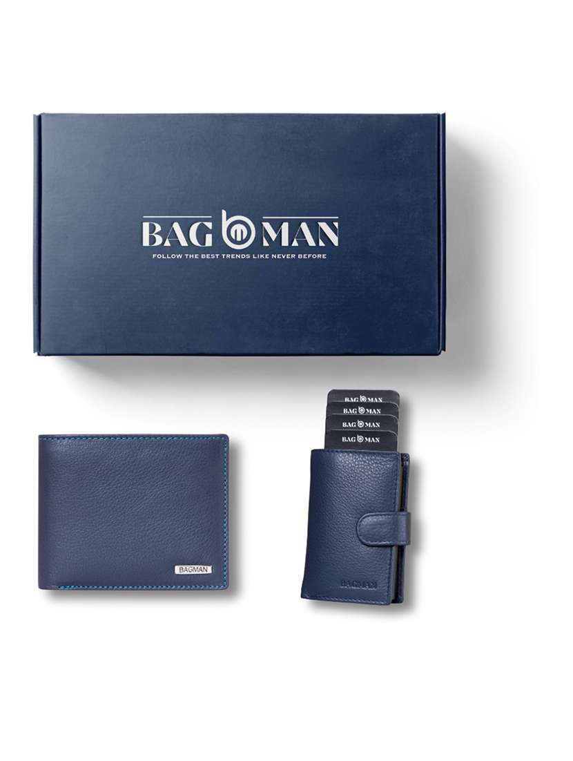 bagman stylish & functional wallet gift set for men
