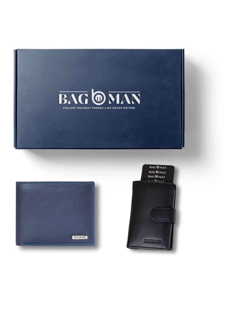 bagman stylish & functional wallet gift set for men
