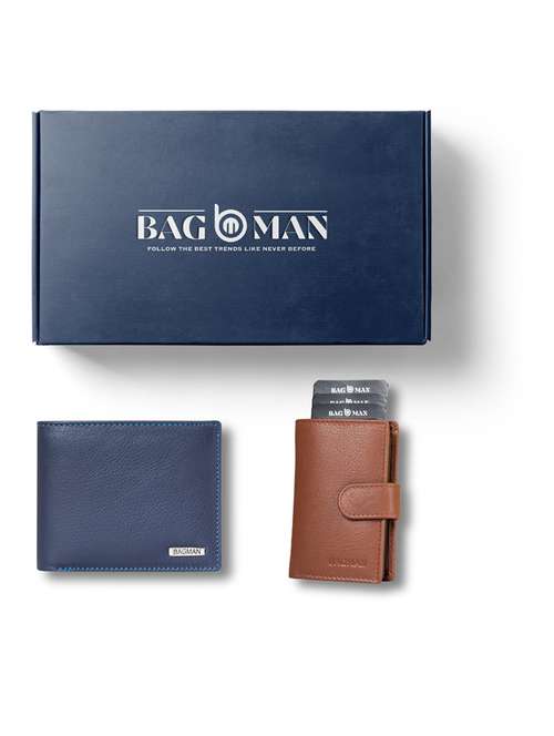 bagman stylish & functional wallet gift set for men - 21726061 -  Standard Image - 0