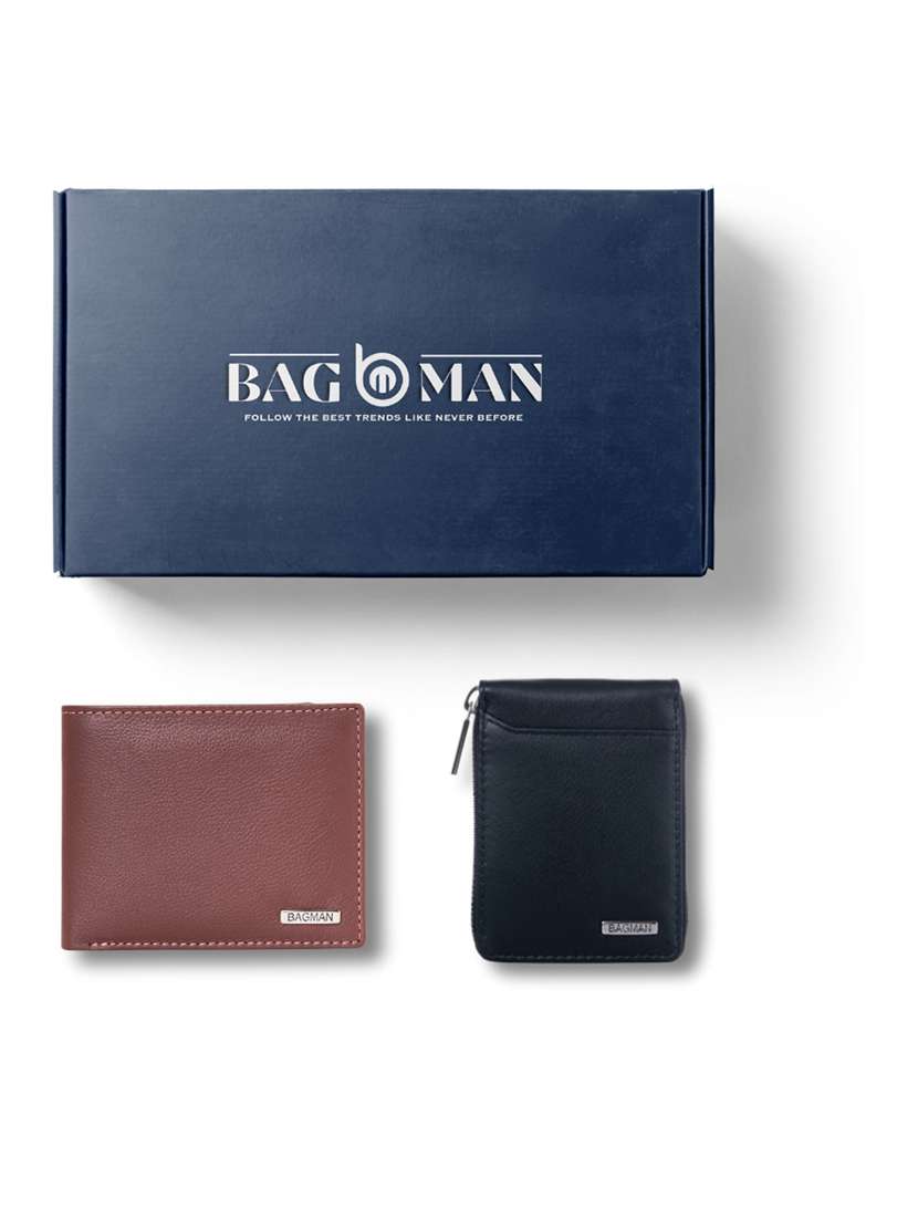 bagman stylish & functional wallet gift set for men