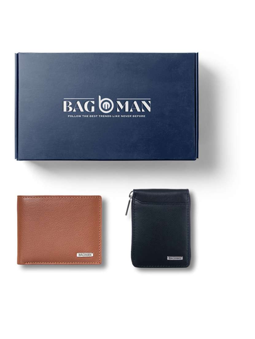 bagman stylish & functional wallet gift set for men