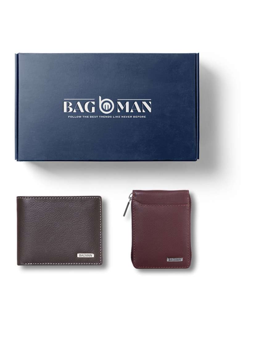 bagman stylish & functional wallet gift set for men