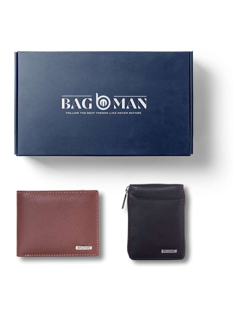 bagman stylish & functional wallet gift set for men