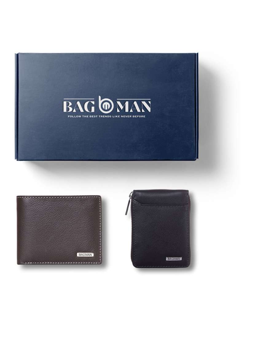 bagman stylish & functional wallet gift set for men