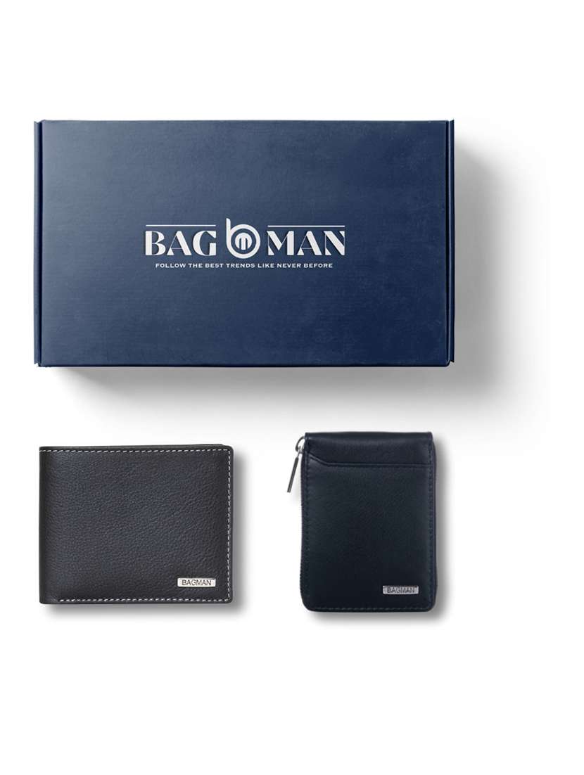 bagman stylish & functional wallet gift set for men