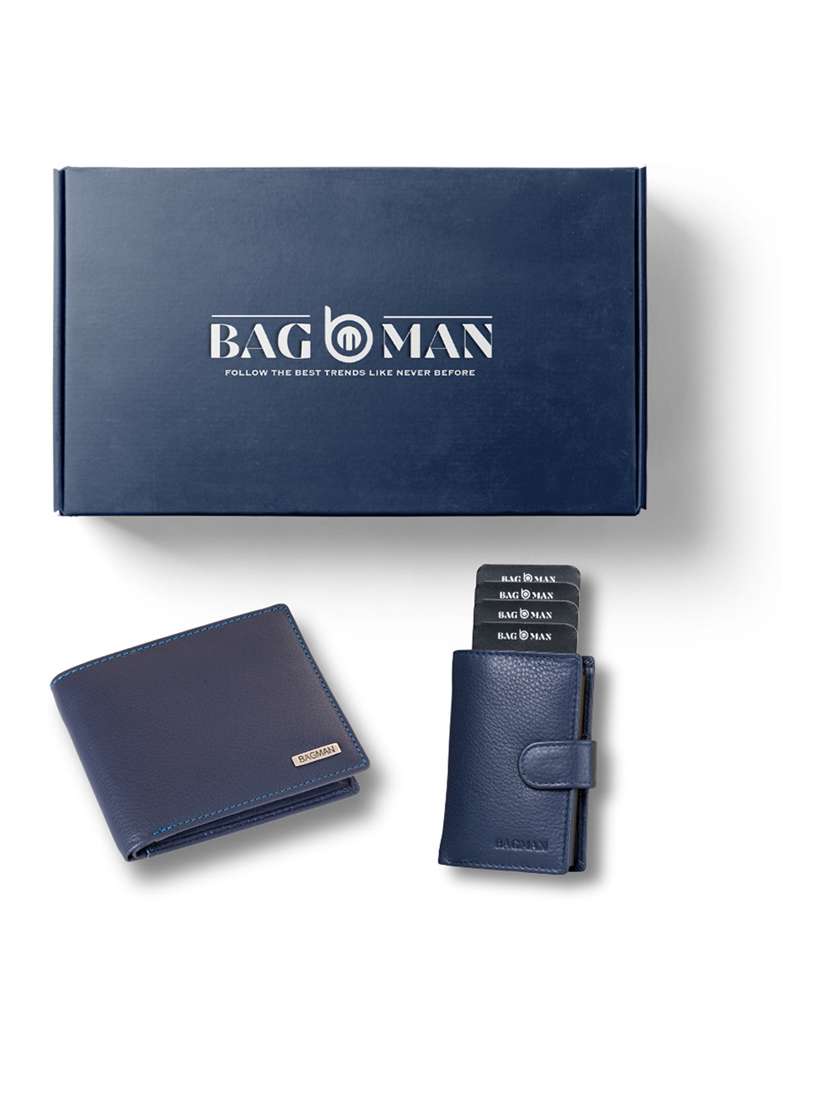 bagman stylish & functional wallet gift set for men