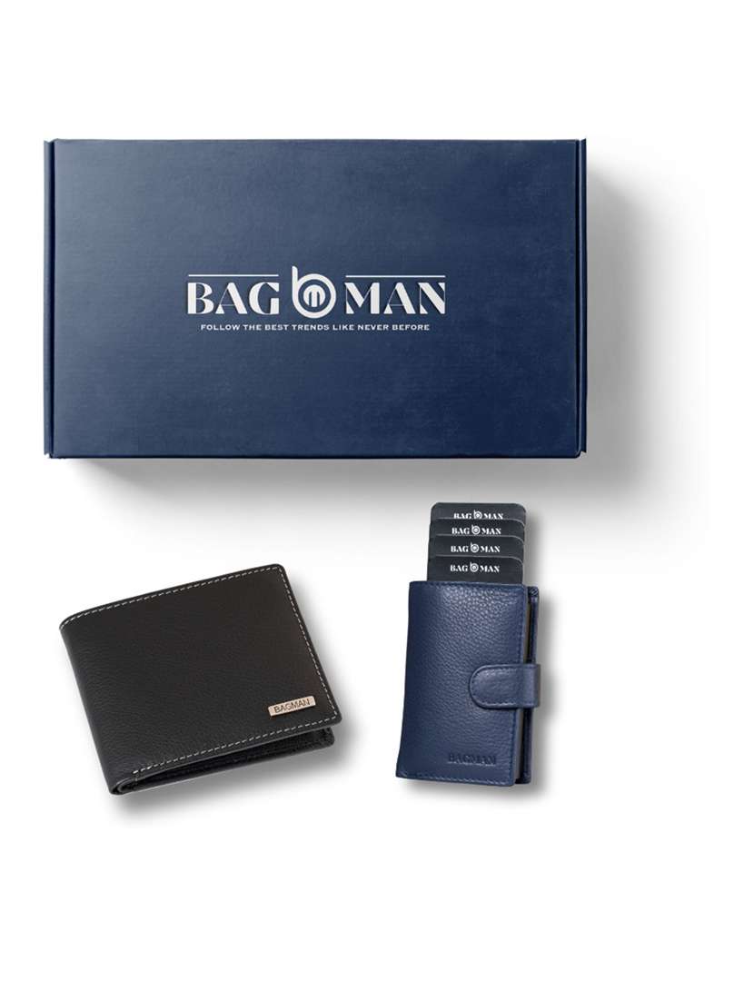 bagman stylish & functional wallet gift set for men