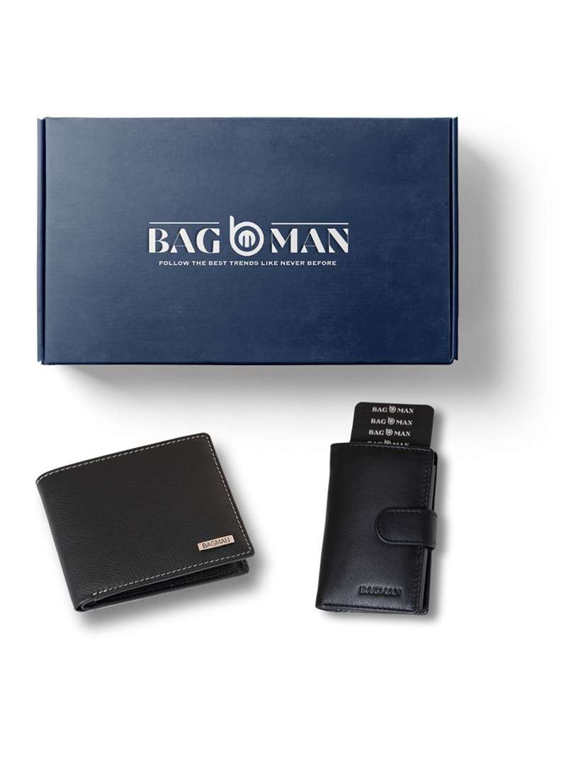 bagman stylish & functional wallet gift set for men