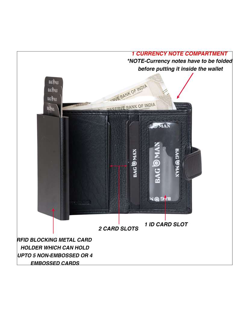 bagman stylish & functional wallet gift set for men - 21726116 -  Standard Image - 3