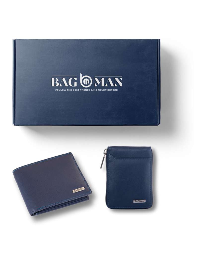 bagman stylish & functional wallet gift set for men
